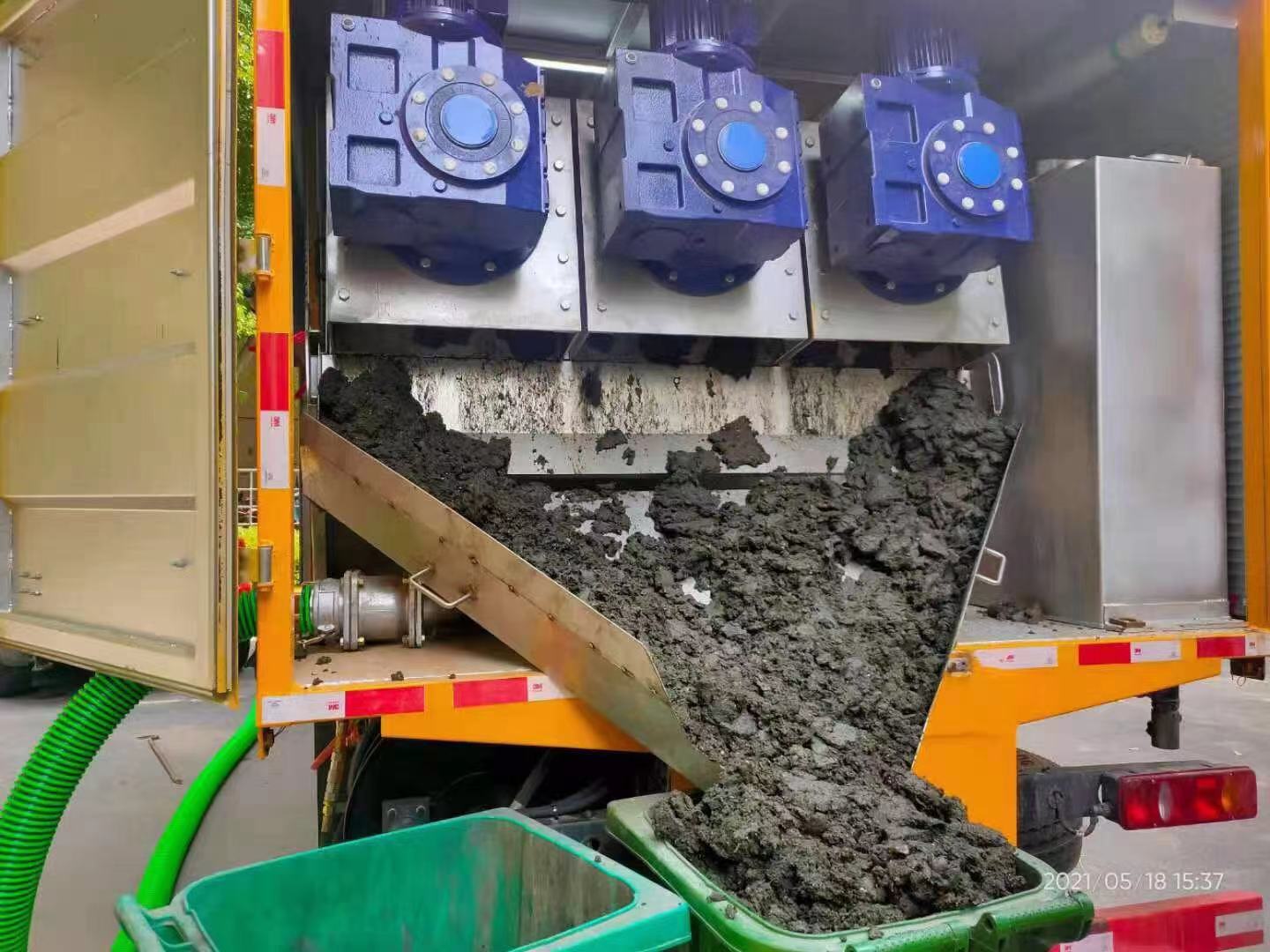 古县化粪池清掏城市维护站-泥浆净化干湿分离处理